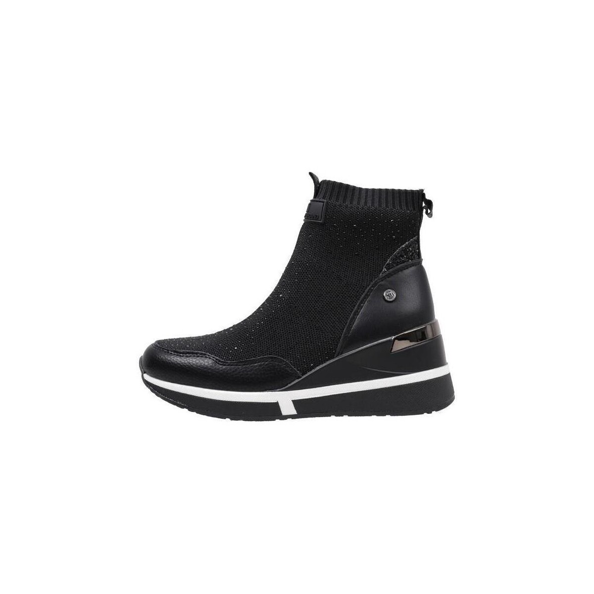 Schuhe Damen Low Boots Xti 141701 Schwarz