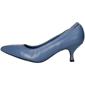 Schuhe Damen Pumps Elena Del Chio 8910 Heels' Frau Petrolium Blau