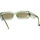 Uhren & Schmuck Damen Sonnenbrillen The Attico Sonnenbrille  X Linda Farrow Mini Marfa 16C18 Grün