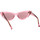 Uhren & Schmuck Damen Sonnenbrillen The Attico Sonnenbrille  X Linda Farrow Dora 32C10 Rosa