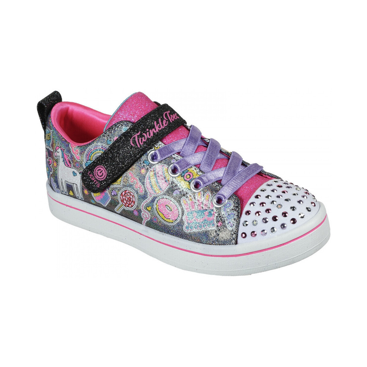 Schuhe Kinder Sneaker Skechers Sparkle rayz - unicorn party Multicolor