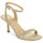 Schuhe Damen Sandalen / Sandaletten MICHAEL Michael Kors CARRIE SANDAL Gold
