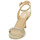 Schuhe Damen Sandalen / Sandaletten MICHAEL Michael Kors CARRIE SANDAL Gold