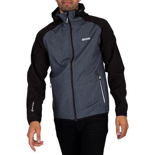 Kleidung Herren Trainingsjacken Regatta Arec III Softshell-Jacke Grau
