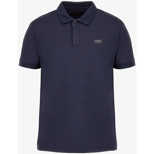 Kleidung Herren T-Shirts & Poloshirts Guess M3YP35 KBS60 Blau