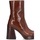 Schuhe Damen Low Boots Alpe 2761 49-04 Braun
