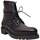 Schuhe Damen Low Boots Frau 84l2-nero______ Schwarz
