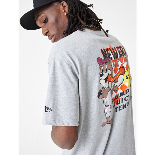 New-Era Ne character os tee newera Grau