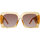 Uhren & Schmuck Damen Sonnenbrillen Linda Farrow Sierra Sonnenbrille LFL 1346 C5 Gelb