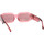 Uhren & Schmuck Sonnenbrillen The Attico Sonnenbrille  X Linda Farrow Blake 45C4 Rosa