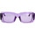 Uhren & Schmuck Damen Sonnenbrillen The Attico Sonnenbrille  X Linda Farrow Marfa 3C25 Violett