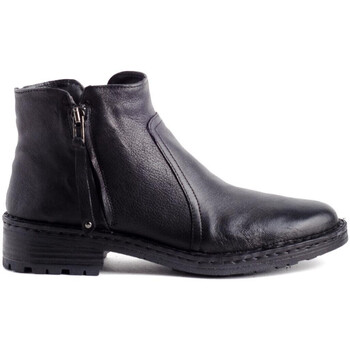 Schuhe Damen Low Boots Walk & Fly 379-061 Schwarz