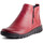 Schuhe Damen Low Boots Walk & Fly 749-007 Rot