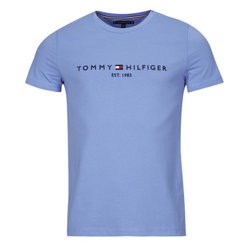 Kleidung Herren T-Shirts Tommy Hilfiger TOMMY LOGO TEE Blau