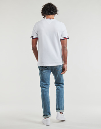 Tommy Hilfiger MONOTYPE BOLD GSTIPPING TEE Weiss
