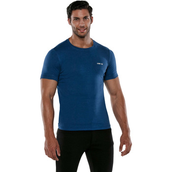 Kleidung Herren T-Shirts & Poloshirts Code 22 T-Shirt mit kurzen Ärmeln Basic Code22 Blau