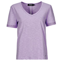 Kleidung Damen T-Shirts Desigual TS_DAMASCO Violett