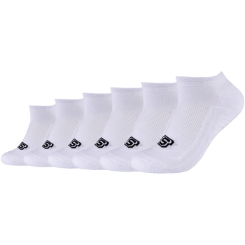 Skechers 2PPK Basic Cushioned Sneaker Socks Weiss