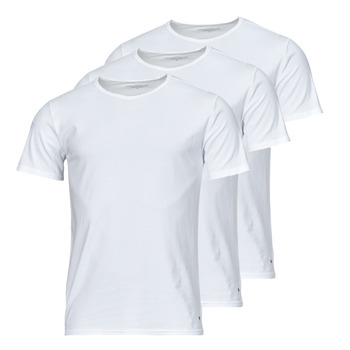 Kleidung Herren T-Shirts Tommy Hilfiger STRETCH CN SS TEE 3PACK X3 Weiss