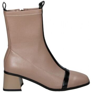 Schuhe Damen Low Boots Revel Way BOTINES DIVINITY SHOES 85676B MODA JOVEN CAMEL Braun