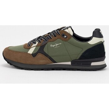 Schuhe Herren Sneaker Low Pepe jeans Zapatillas  en color verde para Grün