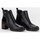 Schuhe Damen Low Boots Desiree 30608 NEGRO