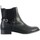 Schuhe Damen Boots The Divine Factory 222212 Schwarz