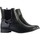 Schuhe Damen Boots The Divine Factory 222212 Schwarz