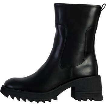 Schuhe Damen Boots The Divine Factory 222407 Schwarz