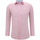 Kleidung Herren Langärmelige Hemden Gentile Bellini Langärmelige Einfarbige Bluse Slim Rosa