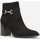 Schuhe Damen Low Boots La Modeuse 67931_P158159 Schwarz