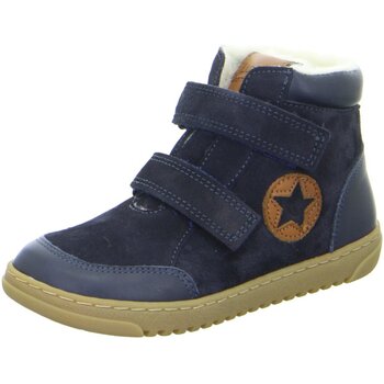 Schuhe Jungen Derby-Schuhe & Richelieu Lurchi Klettschuhe MARKI BAREFOOT 33-54005-02 Blau