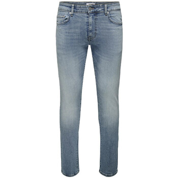 Kleidung Herren Slim Fit Jeans Only & Sons  22026464 Blau