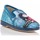 Schuhe Damen Hausschuhe Chapines 762 Blau