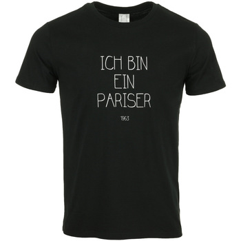 Kleidung Herren T-Shirts Civissum I Bin Ein Pariser Schwarz