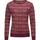 Kleidung Damen Sweatshirts Ragwear Rundhalspullover Darria Aztec Rot