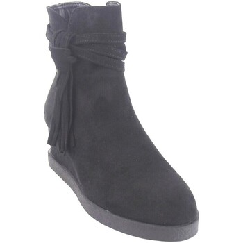 Bienve  Schuhe a2438 schwarze Stiefeletten für Damen