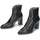 Schuhe Damen Low Boots Wonders NARA STIEFEL M-5403 Schwarz