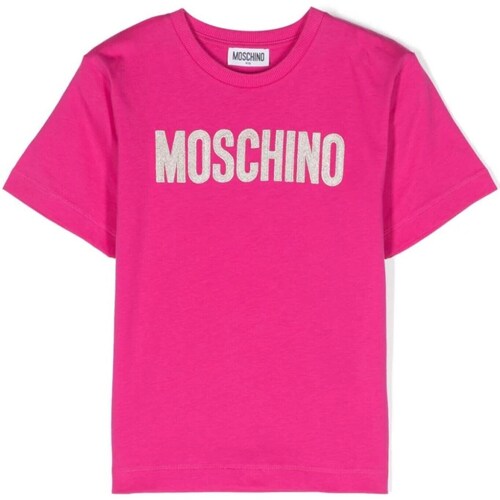 Kleidung Mädchen T-Shirts Moschino HDM060LAA10 Other