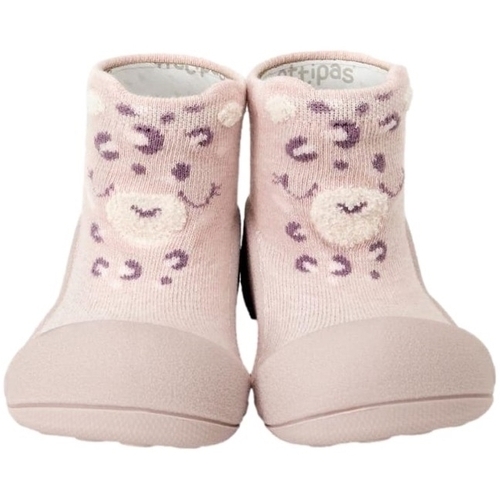 Schuhe Kinder Babyschuhe Attipas Panther - Pink Rosa