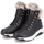 Schuhe Damen Low Boots Rieker W0063 Schwarz