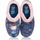 Schuhe Damen Hausschuhe Flossy 26-13 Blau