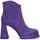 Schuhe Damen Low Boots Café Noir C1NC9007 Violett
