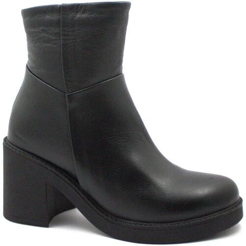 Schuhe Damen Low Boots Bueno Shoes BUE-I23-WZ7100-NE Schwarz