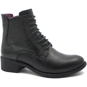 Schuhe Damen Low Boots Bueno Shoes BUE-I23-WZ7405-NE Schwarz