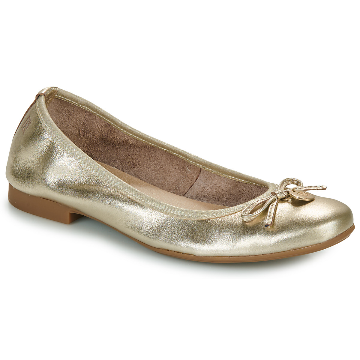 Schuhe Damen Ballerinas Dorking SIBEL Gold