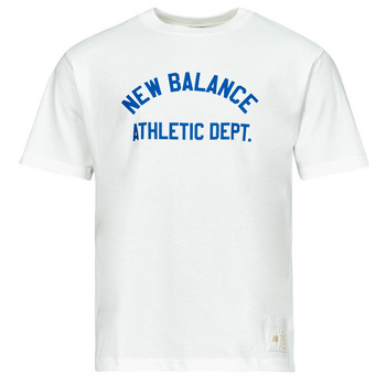 Kleidung Herren T-Shirts New Balance ATHLETICS DEPT TEE Weiss