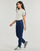 Kleidung Damen T-Shirts New Balance SMALL LOGO T-SHIRT Beige