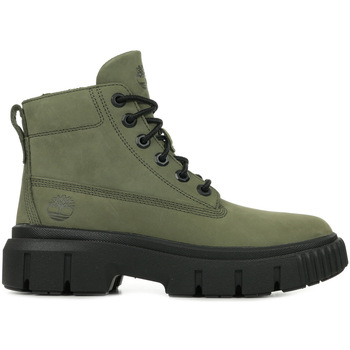 Schuhe Damen Boots Timberland Greyfield Leather Boot Grün