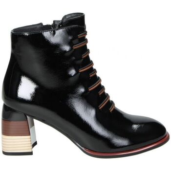 Schuhe Damen Low Boots Revel Way BOTINES DIVINITY SHOES 84346A MODA JOVEN NEGRO Schwarz